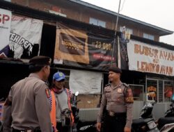 Berikan Rasa Aman, Sat Samapta Polres Ciamis Beri Himbauan Kamtibmas ke Warga