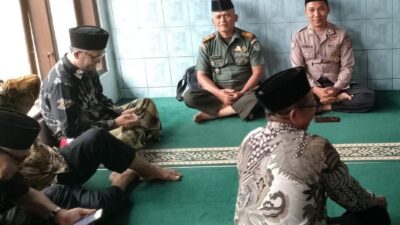 Polsek Rajadesa Polres Ciamis Giat Safari Ramadhan 1445 H di Masjid Jamie Baitul Huda Desa Tigaherang