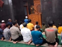 Shalat Tarawih Berjamaah Upaya Sat Samapta Polres Ciamis Tingkatan Iman dan Taqwa