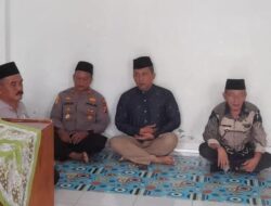 Cipta Kondisi, Polsek Cipaku Polres Ciamis Giat Safari Ramadhan 1445 H di Madrasah Arrahman Desa Buniseuri