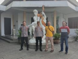 Polres Ciamis Siagakan Personel Pengamanan di Gereja Katolik Santo Yohanes Pembabtis Ciamis