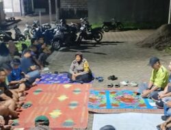 Polsek Ciamis Koorkom ke Warga Desa Mekarjadi