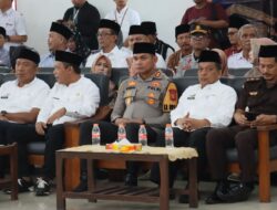 Kapolres Ciamis Hadiri Pelepasan Kloter Jamaah Haji Asal Ciamis ke Embarkasi Bekasi