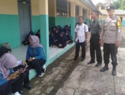 Polsek Sukadana Datang ke Sekolah Binluh ke Siswa Stop Bulying di MTs Margaharja