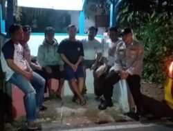 Berikan Rasa Nyaman, Polsek Banjarsari Patroli Biru Cegah Gangguan Kamtibmas di Malam Hari