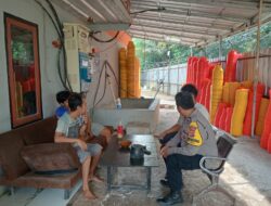 Antisipasi Gangguan Kamtibmas, Polsek Sukadana Polres Ciamis Koorkom ke Warga Desa Ciparigi