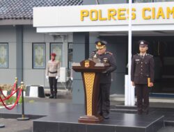 Polres Ciamis Gelar Upacara Bendera Peringatan Hari Lahir Pancasila Tahun 2024