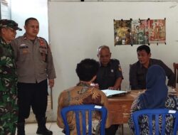 Perkuat Sinergitas, Kasium Polsek Sukadana Koorkom ke Warga Margajaya