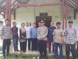 Polsek Cisaga Monitoring Ibadah di Gereja Kristen Pasundan