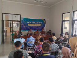 Polsek Banjarsari Datang Sampaikan Himbauan Kamtibmas di Rakor Tingkat Kecamatan Banjaranyar