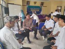 Polsek Banjarsari Datangi Pedagang Ketua Apdesi se-Kecamatan Beri Imbauan Kamtibmas