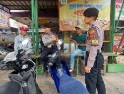 Humanis, Sat Samapta Polres Ciamis Patroli ke Pasar Berantas Premanisme