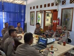 Sat Binmas Polres Ciamis Ikuti Katpuan Bhabinkamtibmas dari Baharkam Polri
