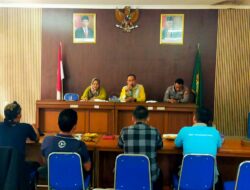 Polsek Cikoneng Hadiri Rapat Kesiapan Ops Pasar Bersubsidi di Kecamatan Cikoneng