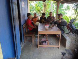 Perkuat Sinergitas, Polsek Rancah  Koorkom ke Tokoh Mekarjaya Kaso