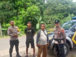 Berikan Rasa Nyaman, Polsek Sukadana Patroli Dialogis Hingga Pemukiman Warga