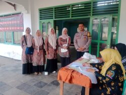 Perkuat Sinergitas, Polsek Sukadana  Datang dan Beri Imbauan Kamtibmas ke Ibu-Ibu Desa Bunter