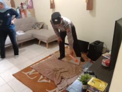 Polsek Ciamis Cek TKP Pencurian Pemberatan di Kelurahan Benteng