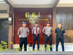 Cipkon Kamtibmas, Polres Ciamis Siagakan Personel PAM di Gereja Kristen Indonesia (GKI) Ciamis