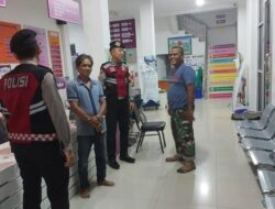Cipkon di Libur Hari Raya Idul Adha, Satuan Samapta Polres Ciamis Patroli ke Puskesmas Ciamis