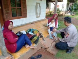 Perkuat Sinergitas, Polsek Sukadana Koorkom ke Warga Desa Ciparigi