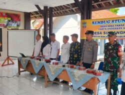 Polsek Banjarsari Ikut Rembuk Penanganan Stunting di Desa Sindanghayu