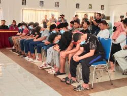 Ugal-ugalan Dijalan, Polres Ciamis Kembalikan 12 Anak ke Orang Tua Setelah Diberi Pembinaan