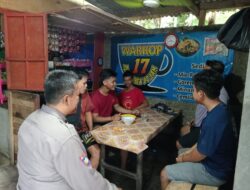 Perkuat Sinergitas, Polsek Sukadana Koorkom ke Warga Desa Ciparigi