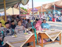 Polsek Cihaurbeuti Monitoring Pentas Seni Siswa SD se Desa Pasirtamiang