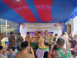 Polsek Sukadana Monitoring Tablig Akbar di Momen Hari Jadi Desa Margajaya