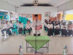 Polsek Cikoneng Hadiri Pelantikan Pantarlih Desa Cikoneng