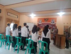 Polsek Rajadesa Hadiri Pelantikan Pantarlih Desa Tanjungsari