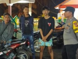 Berikan Rasa Nyaman, Polsek Sukadana Patroli Biru Hingga Pemukiman Warga