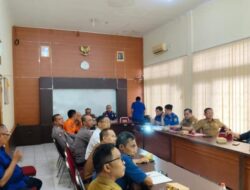 Kapolsek Ciamis Ikuti Rakor Simulasi dan Edukasi Penanggulangan Kebakaran