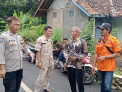 Polsek Ciamis Koorkom Bersama Tomas di Mekarjaya Cegah Gangguan Kamtibmas