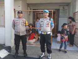 Cegah Tindak Kriminalitas, Polres Ciamis Siagakan Personel Pengamanan Gereja di Pusat Kota