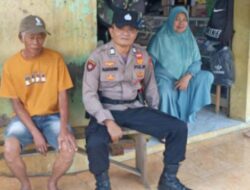Perkuat Sinergitas, Kanit Samapta Polsek Sukadana Polres Ciamis Koorkom ke Warga Margajaya