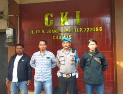 Berikan Rasa Aman, Polres Ciamis Siagakan Personel di Gereja Kristen Indonesia (GKI) Ciamis