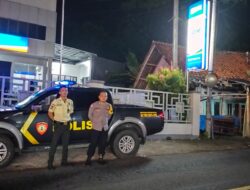 Berikan Rasa Nyaman, Polsek Panawangan Intens Patroli KRYD di Malam Hari