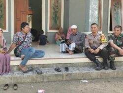 Perkuat Sinergitas, Polsek Cijeungjing Polres Ciamis Koorkom ke Warga Desa Kertaharja