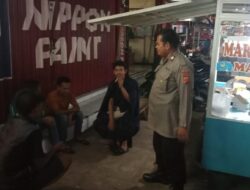 Berikan Rasa Nyaman, Polsek Rajadesa Polres Ciamis Intens Patroli KRYD di Malam Hari