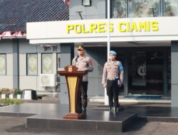 Pimpin Apel Pagi, Ini Dia Arahan Kapolres Ciamis