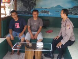 Berantas Judi Online, Polsek Cimaragas Patroli Dialogis Beri Imbauan ke Warga Raksabaya