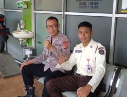 Polsek Rancah Koordinasi Bersama Satpam Perbankan Antisipasi Gangguan Kamtibmas