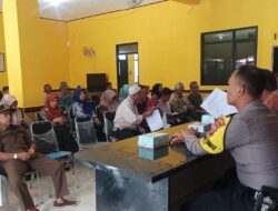 Polsek Ciamis Polres Ciamis Ikuti Sosialisasi Perubahan RPJMDes 2025 di Desa Imbanagara