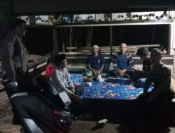 Berikan Rasa Nyaman, Polsek Rajadesa Polres Ciamis Patroli Biru di Obvit Hadapi Pilkada Serentak