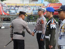 Peduli Keselamatan Pengguna Jalan Polres Ciamis Gelar Apel Patuh Lodaya 2024