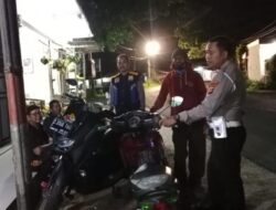 Berikan Rasa Nyaman, Polsek Banjarsari Polres Ciamis Patroli Biru di Obvit Hadapi Pilkada Serentak