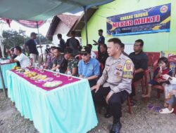 Cipta Kondisi, Polsek Ciamis Polres Ciamis Hadiri Pembukaan Bola Voli Peringatan HUT RI ke-79