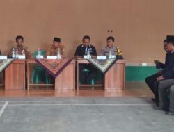 Polsek Lakbok Polres Ciamis Ikuti Sosialisasi Perubahan RPJMDes 2022-2030 di Desa Kalapasawit
